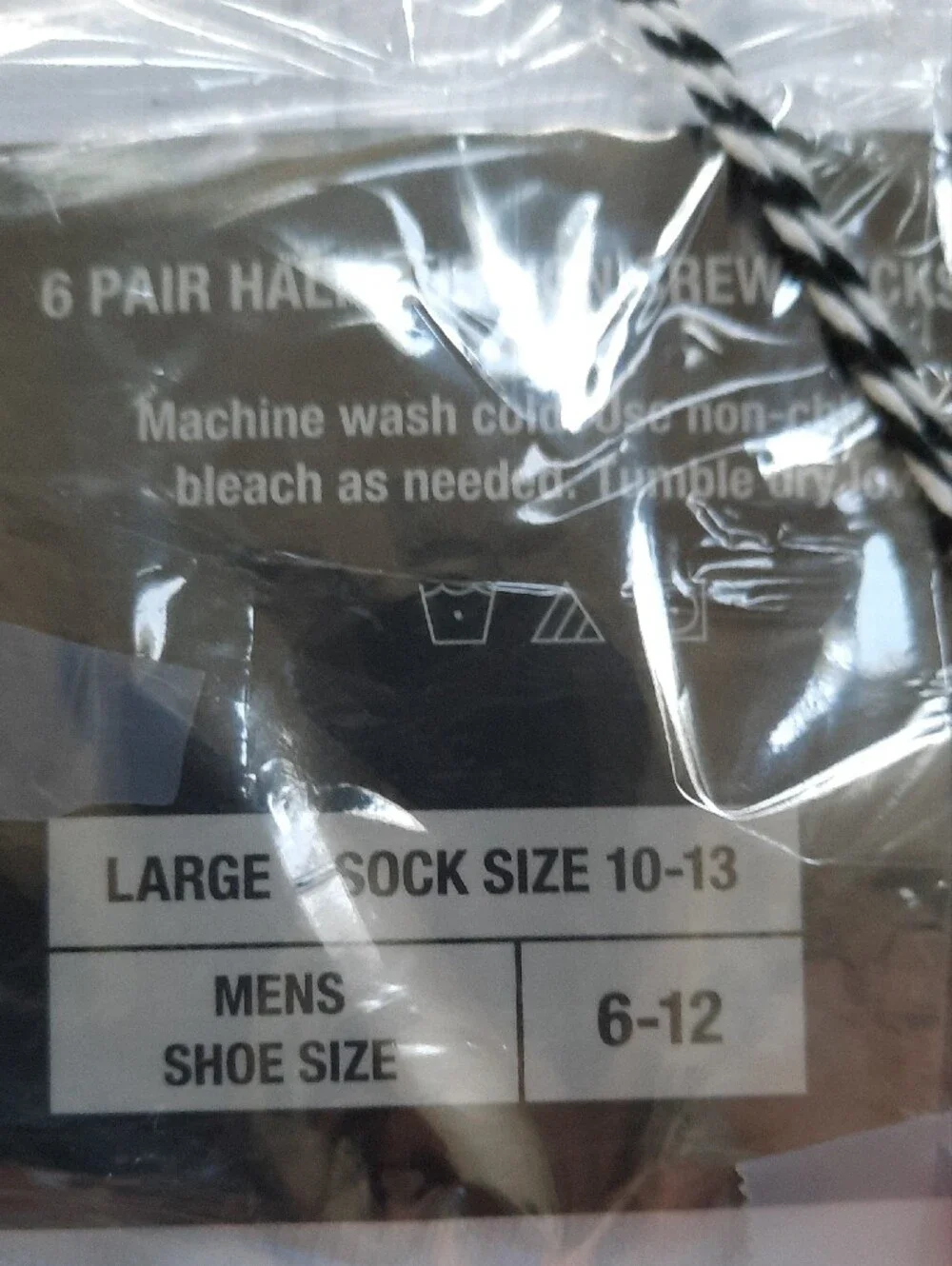 Ecko Unltd. White Crew Athletic Socks with Gray Trim - 12 Pack